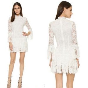 White lace dress